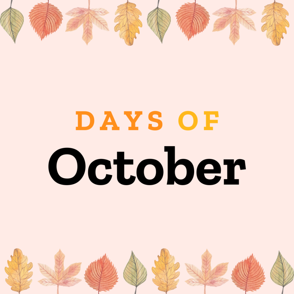 October Global Diversity Awareness Month