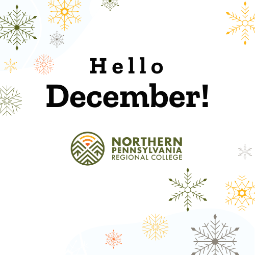 DEI December Graphic Northern Pennsylvania Regional College