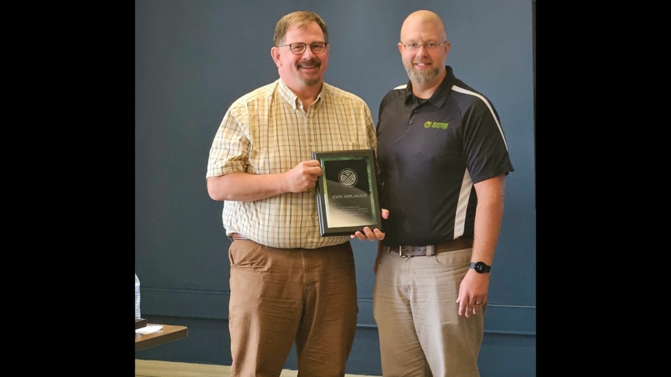 John Abplanalp Honored at Faculty Development Day