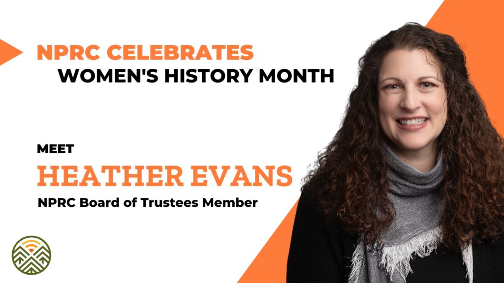 Heather Evans NPRC Women's History Month