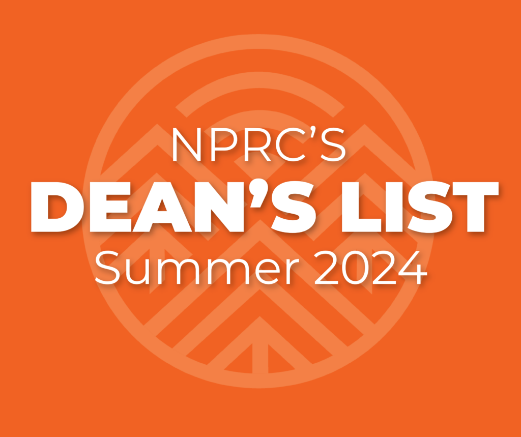 Dean's List Summer 2024 NPRC