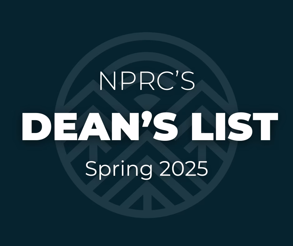 Dean's List Spring 2025 NPRC