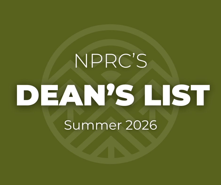 Dean's List Summer 2026 NPRC